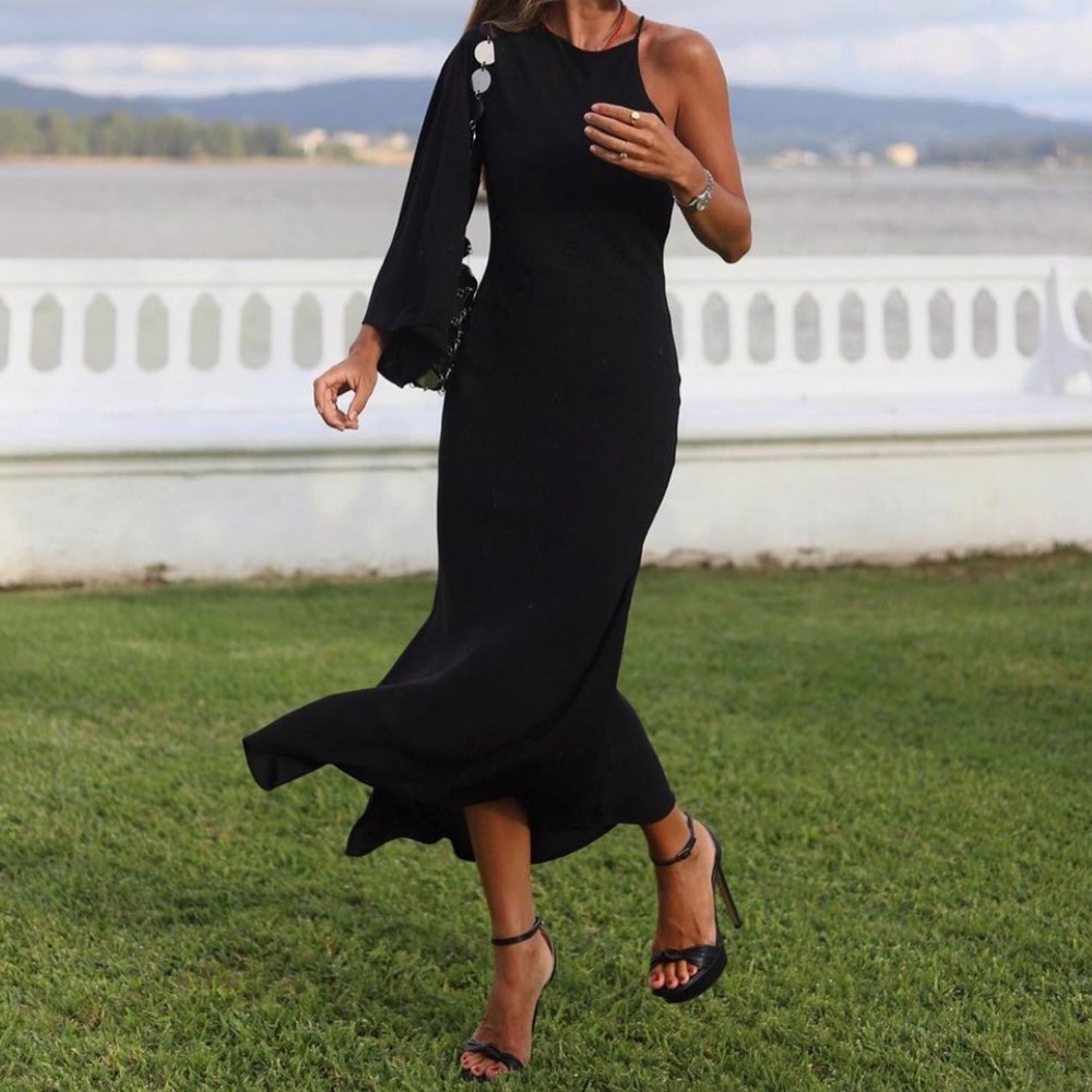 Zara black dress size xs